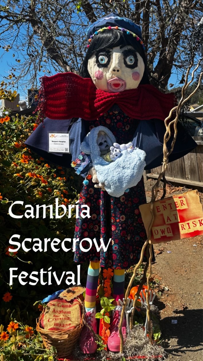 🍂🎃 CAMBRIA SCARECROW FESTIVAL 🎃🍂

Looking for a fun fall outing for the whole family? Add the Cambria Scarecrow Festival to your October plans! 

Cambria transforms into a giant outdoor gallery filled with hundreds of creative, funny, spooky, and unexpected scarecrows.

🌾 A LITTLE HISTORY
The festival began in 2009 with just 30 scarecrows. Today, hundreds fill Cambria and San Simeon, created by local artists, businesses, students, and families. It’s FREE to explore and runs October 1–31.

📍 WHERE TO FIND THEM
🎃 East & West Villages of Cambria
🌊 Moonstone Beach Drive
🐚 San Simeon

🗺️ PLAN YOUR SCARE-CROW SAFARI
Use the interactive map at CambriaScarecrows.com to find scarecrow locations and parking. You can also use the Visit Cambria App to navigate the displays.

❤️ PICK A FAVORITE & WIN!
Found a scarecrow that deserves the crown? Vote for your favorite at CambriaScarecrows.com/vote. Your vote also enters you for a chance to win a FREE NIGHT’S STAY IN CAMBRIA! 🏨✨

👟 TIPS FOR YOUR VISIT
🍁 Bring a layer! Coastal fall weather can be sunny, breezy, or chilly.
👟 Wear comfy shoes. There’s plenty of walking between displays!
📸 Bring your camera. Photography is encouraged.
🚗 Use crosswalks and be patient with traffic. If driving, don’t stop in the middle of the road.
☕ Make a day of it! Shop, grab a bite, explore the villages, and enjoy the coast!
👨‍👩‍👧‍👦 Bring the kids and let everyone pick their favorite!

ℹ️ GET MORE INFO
Find the map, voting information, details and updates at CambriaScarecrows.com or follow @cambriascarecrowfestival.

🍂 October + Cambria + hundreds of scarecrows = one very fun fall adventure! 🎃

#sanluisobispoguide #cambriascarecrowfestival #visitcambria #cambriascarecrows #centralcoastcalifornia